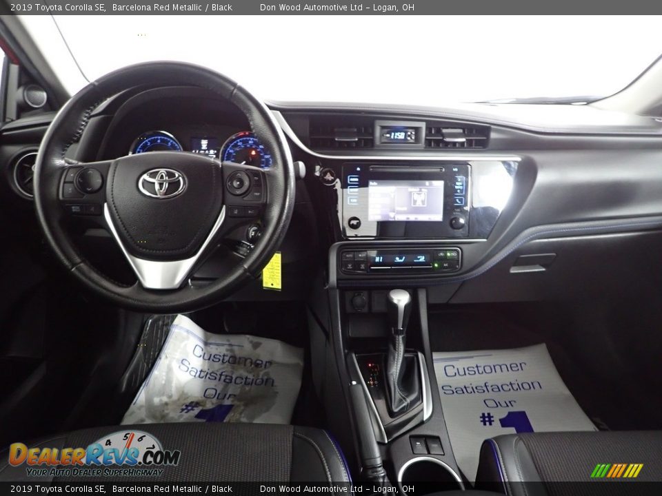 2019 Toyota Corolla SE Barcelona Red Metallic / Black Photo #24