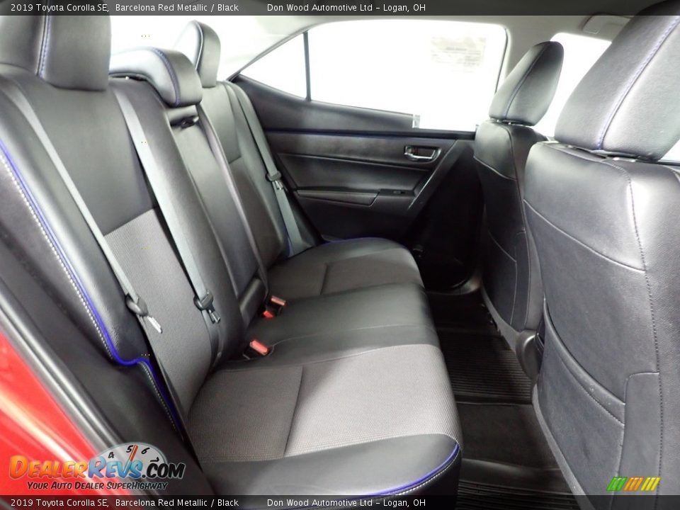 2019 Toyota Corolla SE Barcelona Red Metallic / Black Photo #28