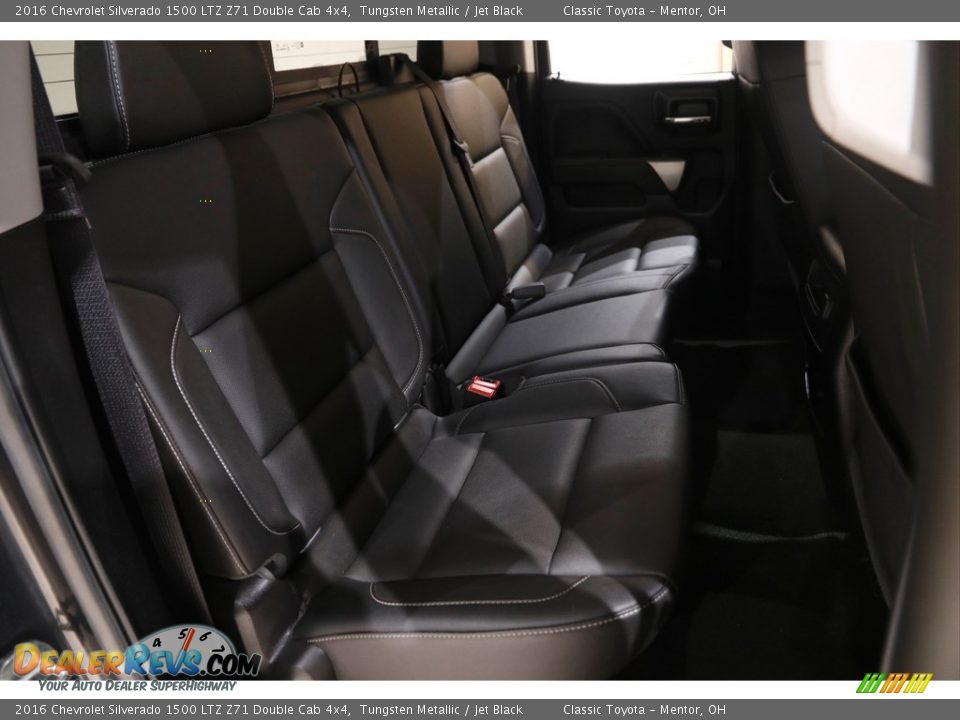 2016 Chevrolet Silverado 1500 LTZ Z71 Double Cab 4x4 Tungsten Metallic / Jet Black Photo #18