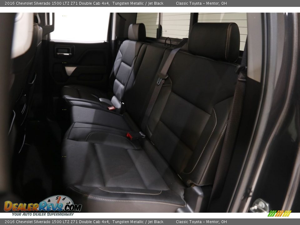 2016 Chevrolet Silverado 1500 LTZ Z71 Double Cab 4x4 Tungsten Metallic / Jet Black Photo #19