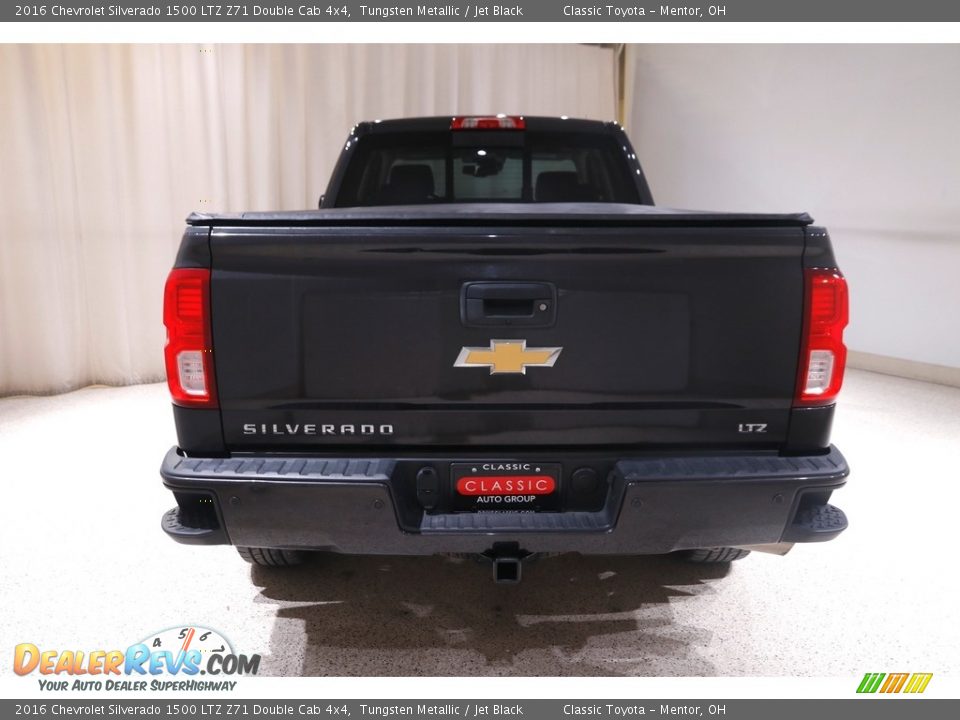 2016 Chevrolet Silverado 1500 LTZ Z71 Double Cab 4x4 Tungsten Metallic / Jet Black Photo #20