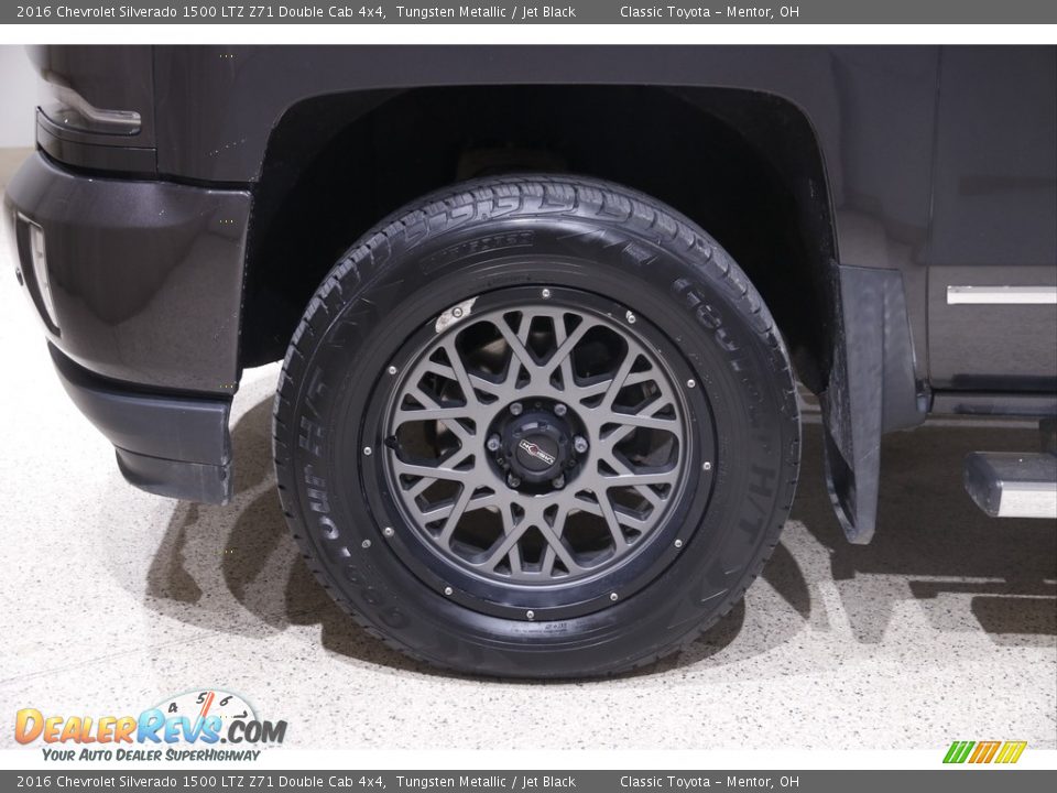 Custom Wheels of 2016 Chevrolet Silverado 1500 LTZ Z71 Double Cab 4x4 Photo #22