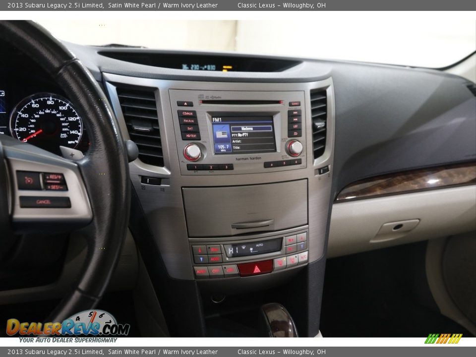 Controls of 2013 Subaru Legacy 2.5i Limited Photo #9