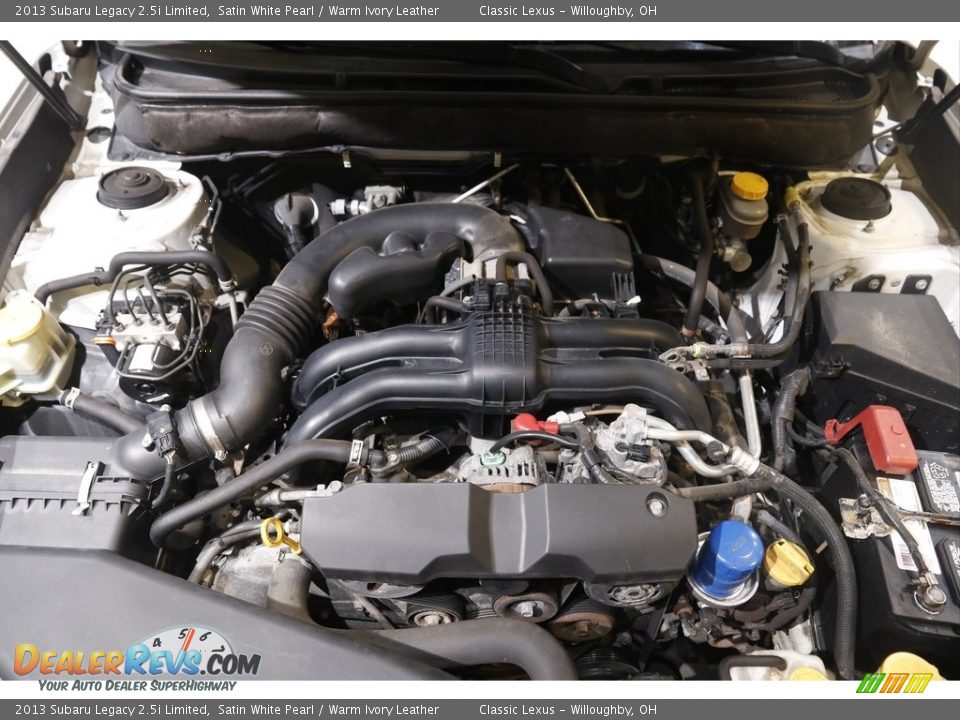2013 Subaru Legacy 2.5i Limited 2.5 Liter DOHC 16-Valve VVT Flat 4 Cylinder Engine Photo #18
