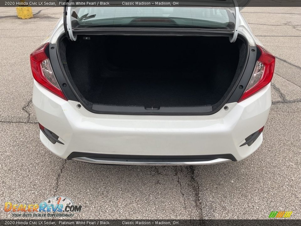 2020 Honda Civic LX Sedan Platinum White Pearl / Black Photo #13