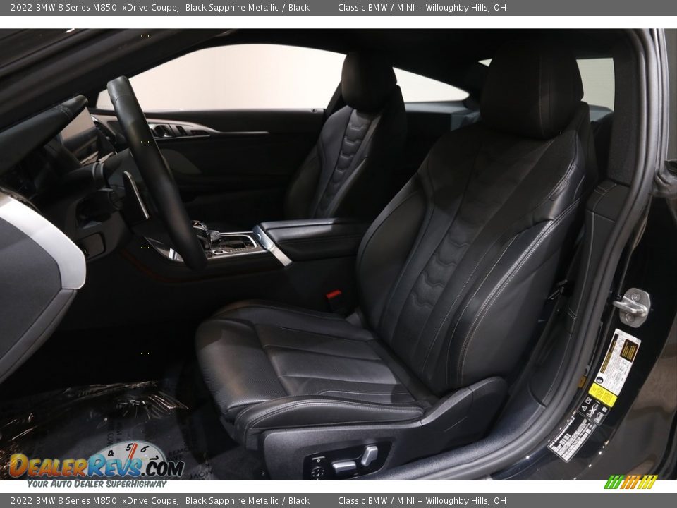 Front Seat of 2022 BMW 8 Series M850i xDrive Coupe Photo #5