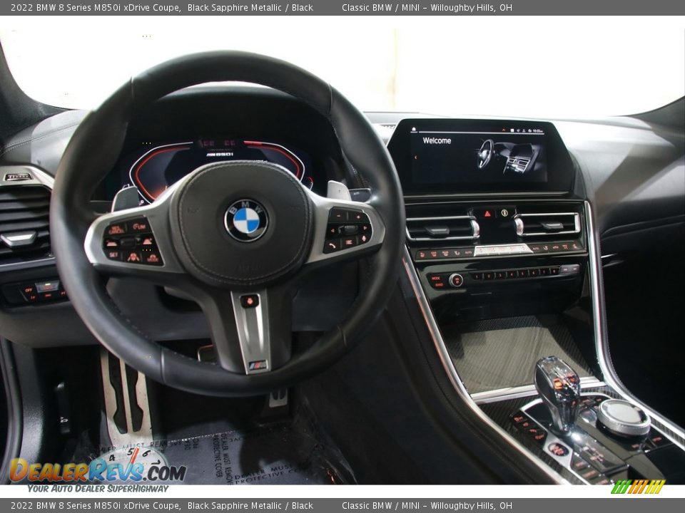 Dashboard of 2022 BMW 8 Series M850i xDrive Coupe Photo #7