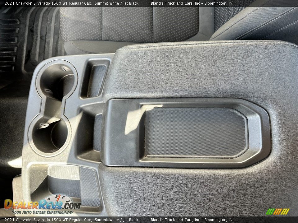 2021 Chevrolet Silverado 1500 WT Regular Cab Summit White / Jet Black Photo #23
