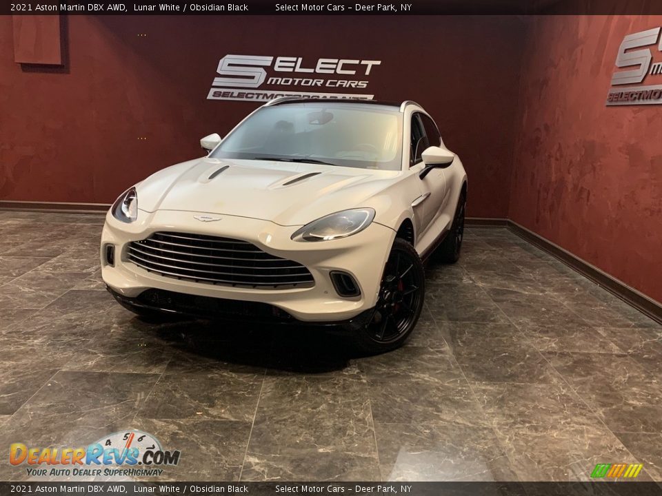 2021 Aston Martin DBX AWD Lunar White / Obsidian Black Photo #1