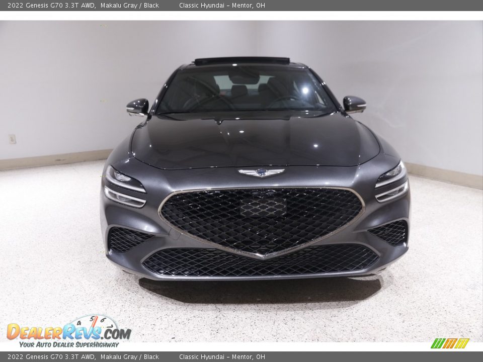 2022 Genesis G70 3.3T AWD Makalu Gray / Black Photo #2