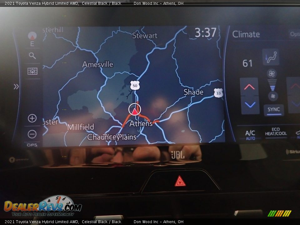 Navigation of 2021 Toyota Venza Hybrid Limited AWD Photo #2
