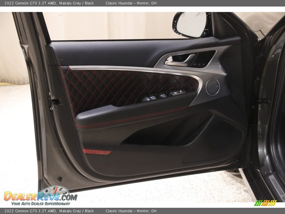 Door Panel of 2022 Genesis G70 3.3T AWD Photo #4