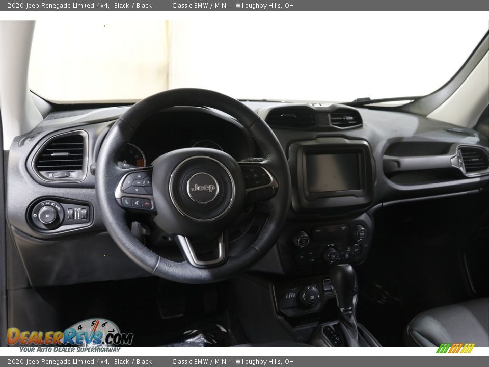2020 Jeep Renegade Limited 4x4 Black / Black Photo #6