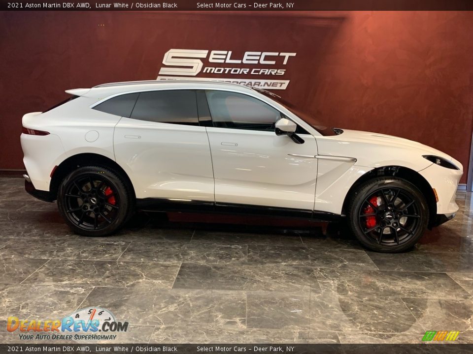 Lunar White 2021 Aston Martin DBX AWD Photo #5