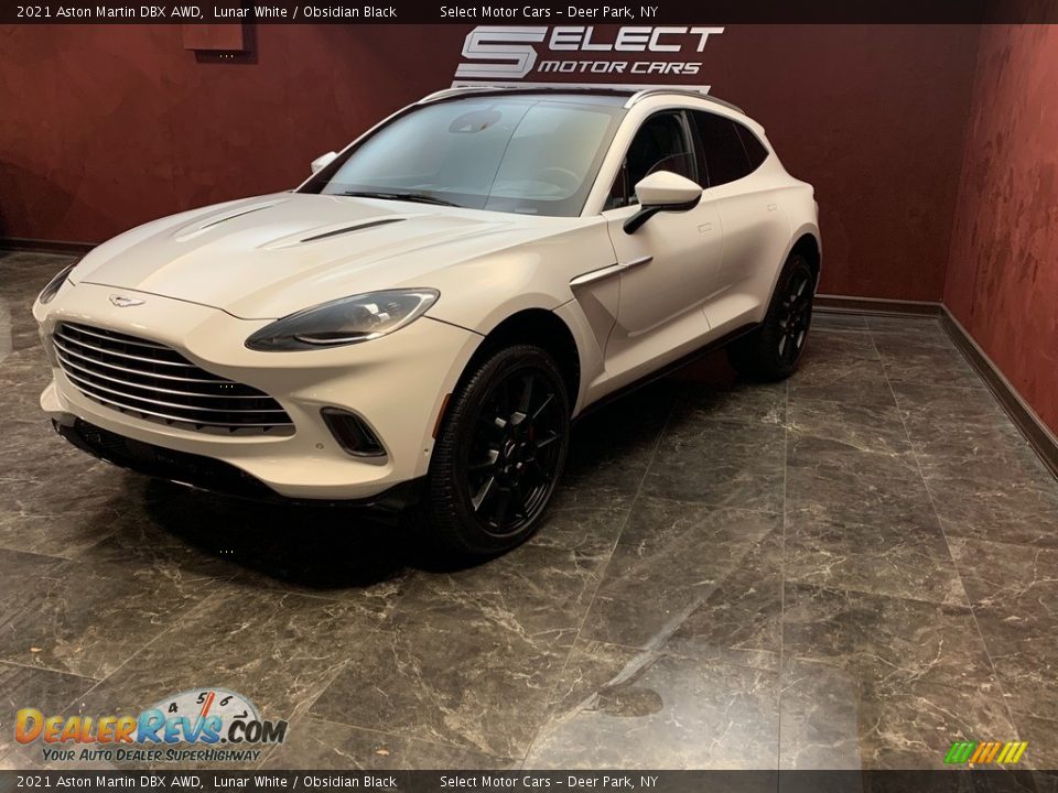 2021 Aston Martin DBX AWD Lunar White / Obsidian Black Photo #6