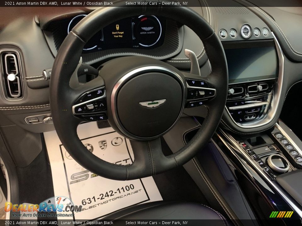 2021 Aston Martin DBX AWD Steering Wheel Photo #11