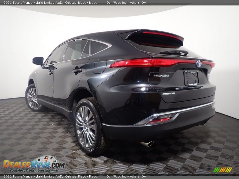 Celestial Black 2021 Toyota Venza Hybrid Limited AWD Photo #10