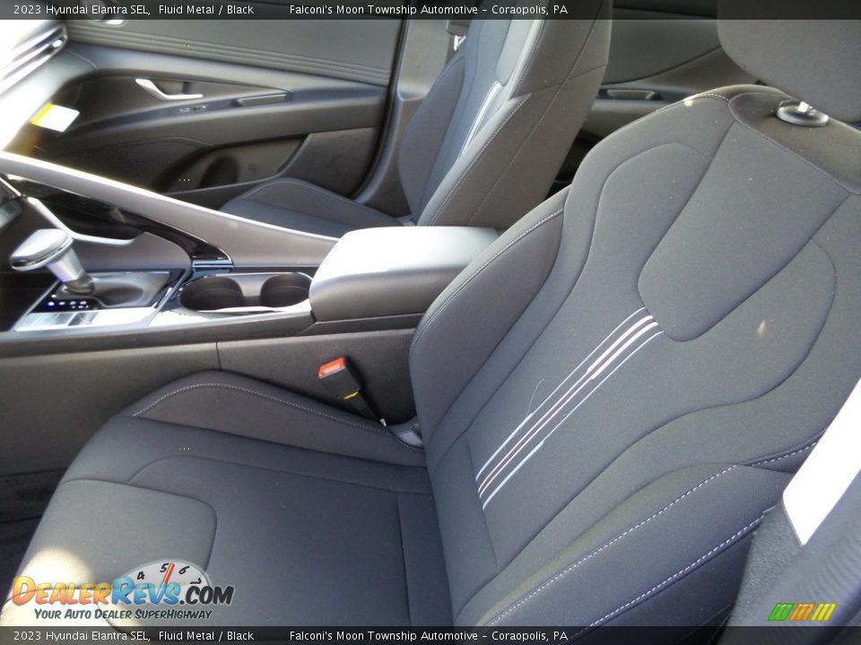 2023 Hyundai Elantra SEL Fluid Metal / Black Photo #10