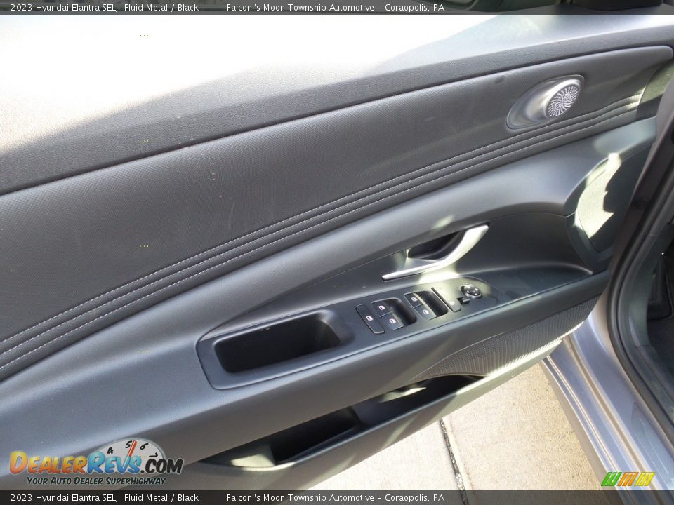 2023 Hyundai Elantra SEL Fluid Metal / Black Photo #13