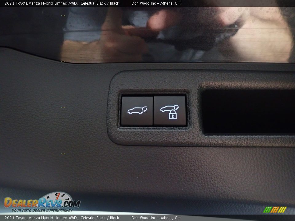 2021 Toyota Venza Hybrid Limited AWD Celestial Black / Black Photo #14