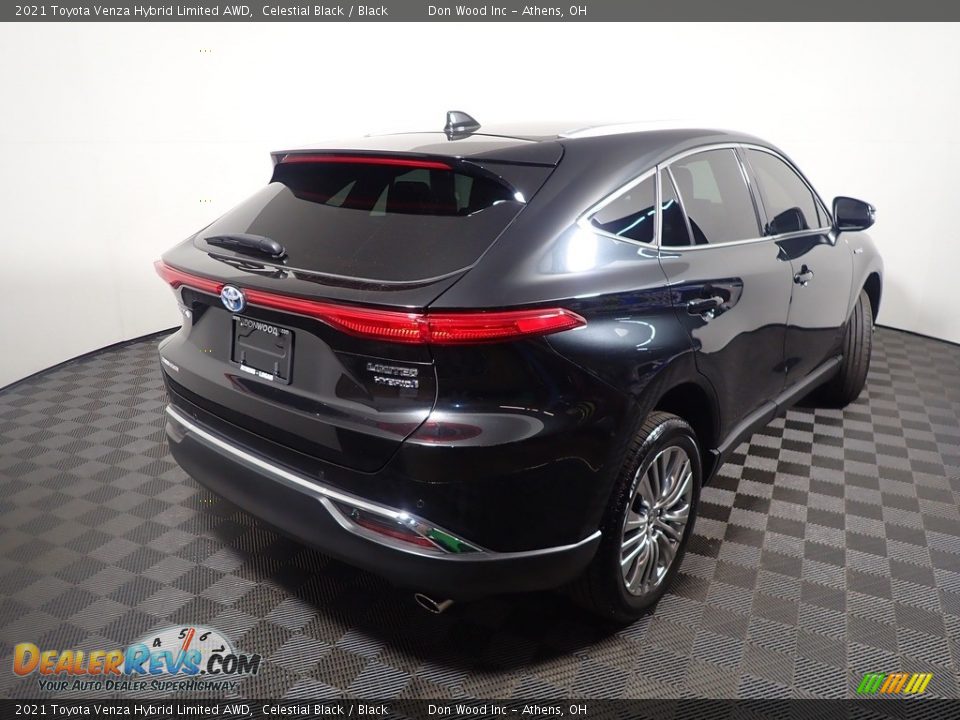 Celestial Black 2021 Toyota Venza Hybrid Limited AWD Photo #17