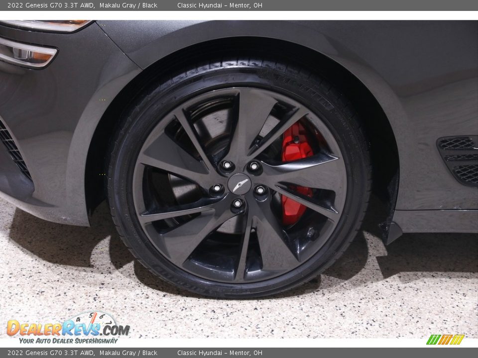 2022 Genesis G70 3.3T AWD Wheel Photo #21