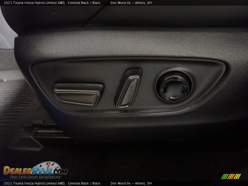 2021 Toyota Venza Hybrid Limited AWD Celestial Black / Black Photo #21