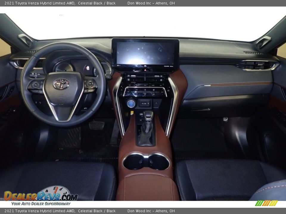 Dashboard of 2021 Toyota Venza Hybrid Limited AWD Photo #22