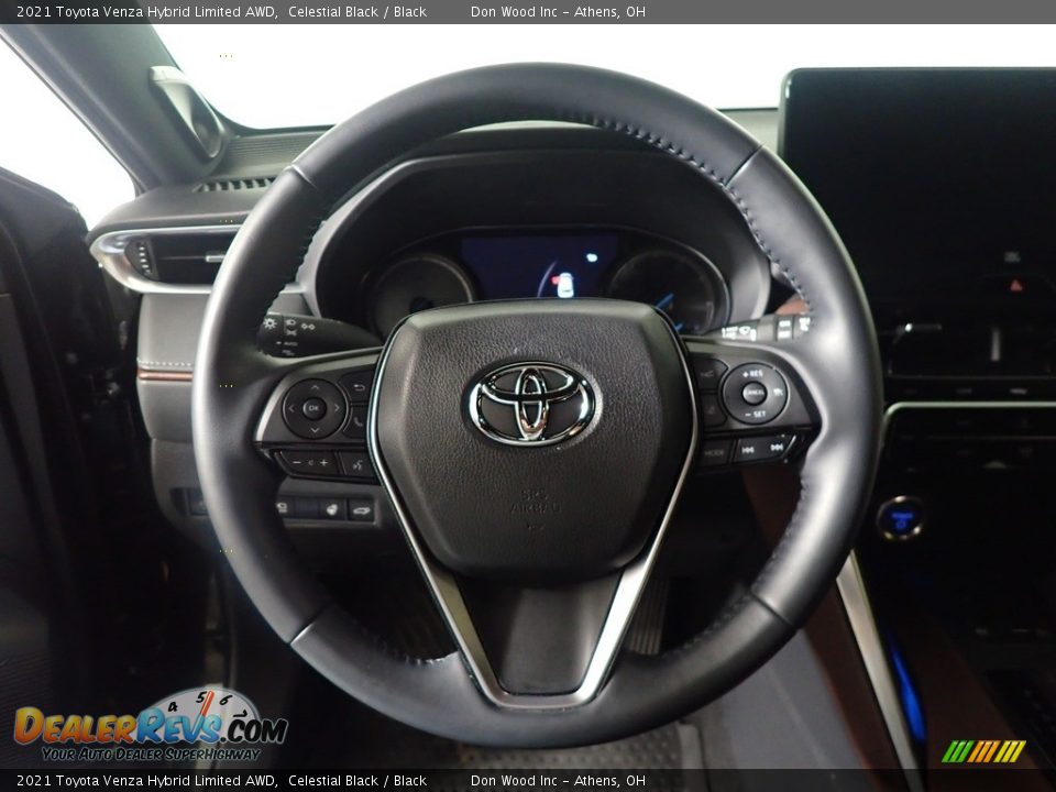 2021 Toyota Venza Hybrid Limited AWD Steering Wheel Photo #25
