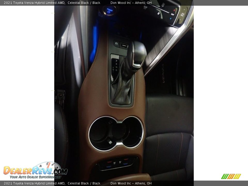 2021 Toyota Venza Hybrid Limited AWD Celestial Black / Black Photo #30