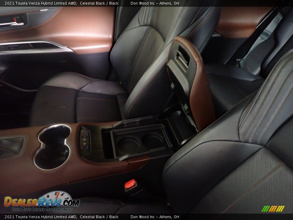 2021 Toyota Venza Hybrid Limited AWD Celestial Black / Black Photo #31