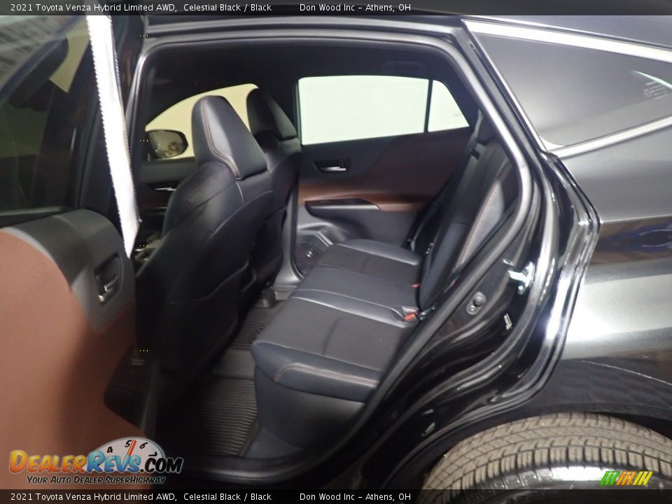 Rear Seat of 2021 Toyota Venza Hybrid Limited AWD Photo #33