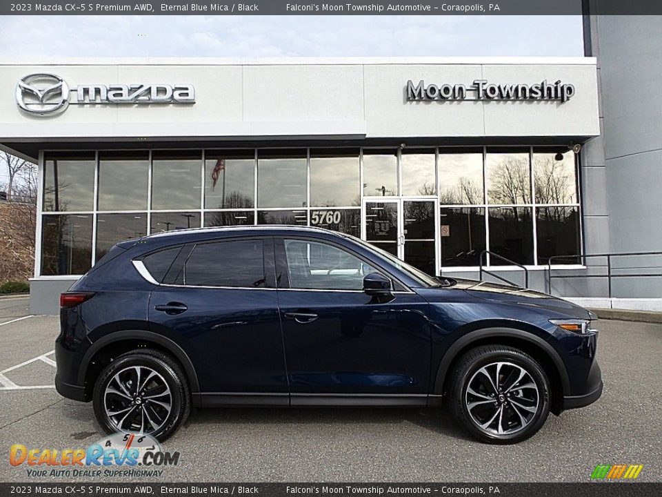 2023 Mazda CX-5 S Premium AWD Eternal Blue Mica / Black Photo #1