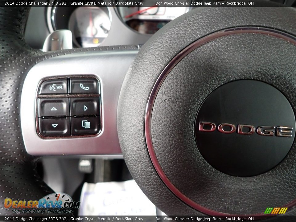 2014 Dodge Challenger SRT8 392 Granite Crystal Metallic / Dark Slate Gray Photo #17