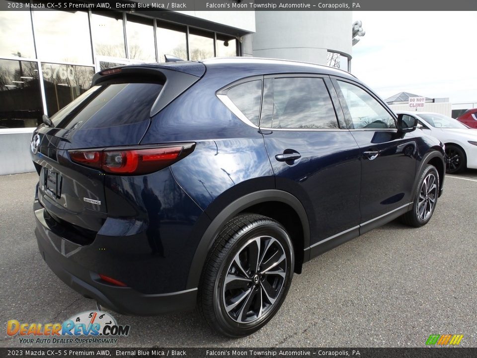 2023 Mazda CX-5 S Premium AWD Eternal Blue Mica / Black Photo #2