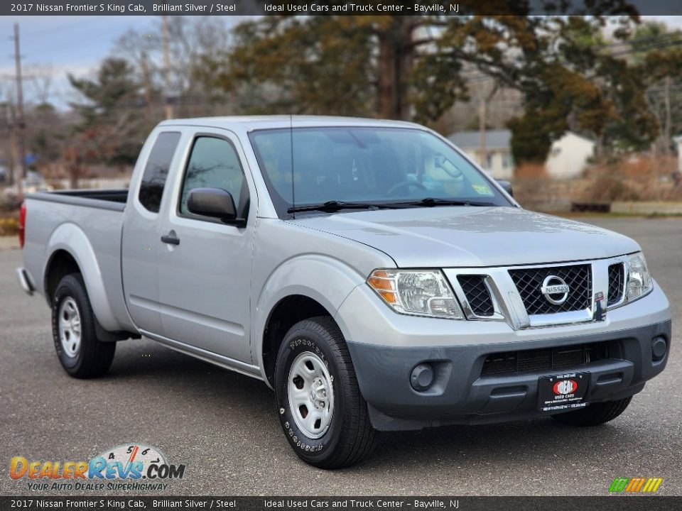 Brilliant Silver 2017 Nissan Frontier S King Cab Photo #3