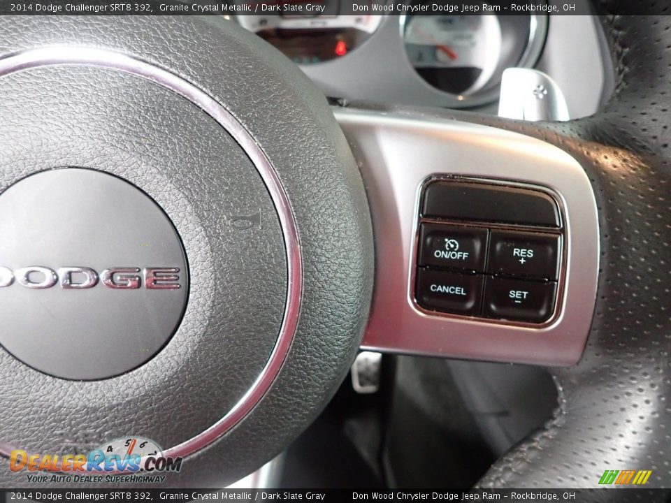 2014 Dodge Challenger SRT8 392 Granite Crystal Metallic / Dark Slate Gray Photo #18