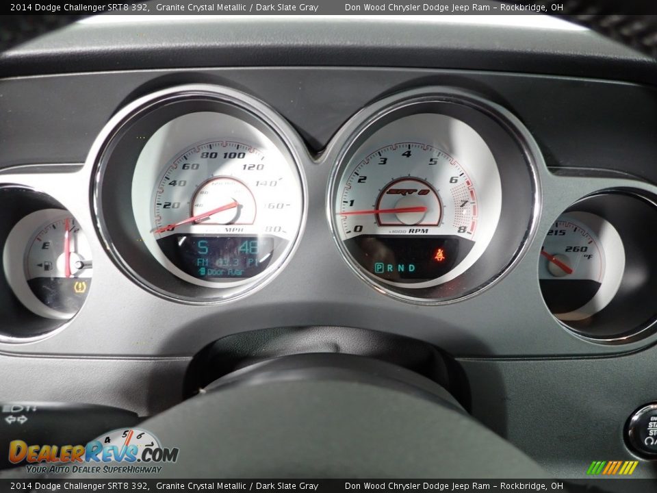 2014 Dodge Challenger SRT8 392 Granite Crystal Metallic / Dark Slate Gray Photo #19