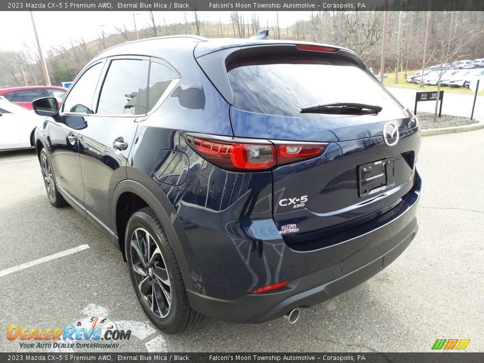 2023 Mazda CX-5 S Premium AWD Eternal Blue Mica / Black Photo #5