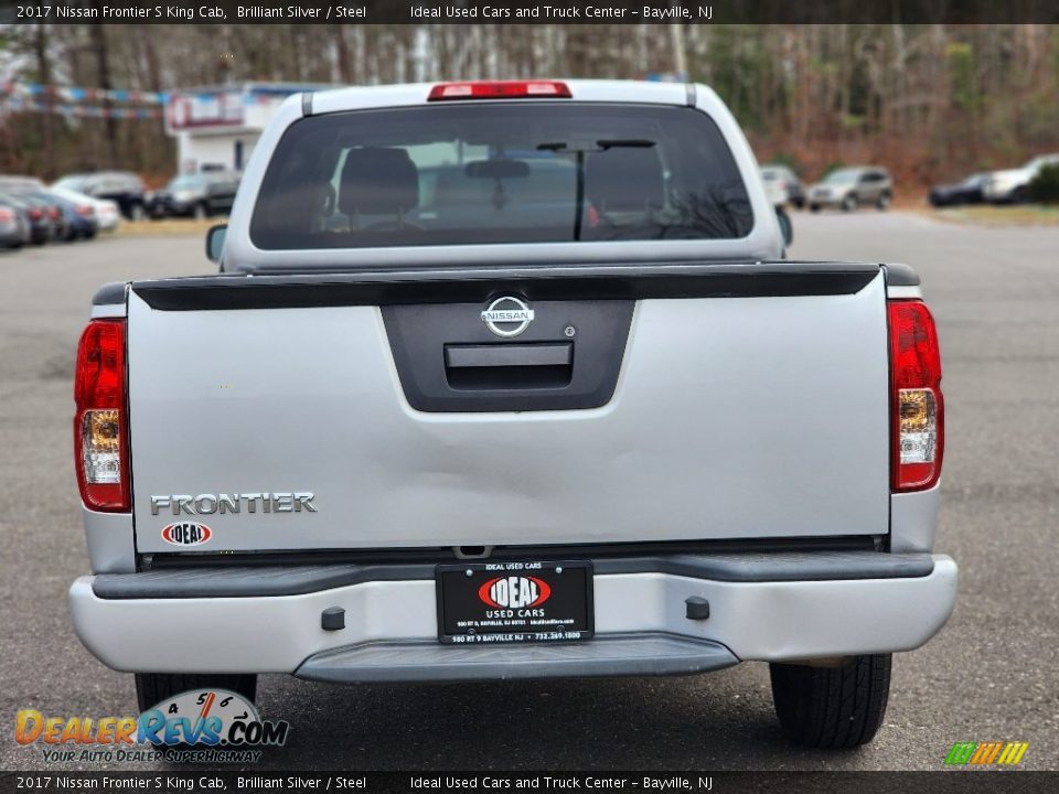 2017 Nissan Frontier S King Cab Brilliant Silver / Steel Photo #5