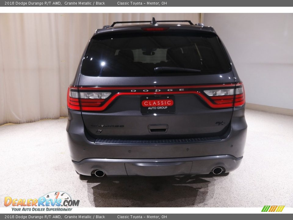 2018 Dodge Durango R/T AWD Granite Metallic / Black Photo #22