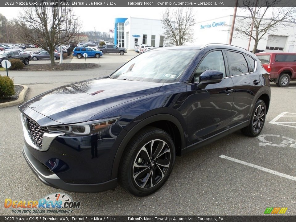 2023 Mazda CX-5 S Premium AWD Eternal Blue Mica / Black Photo #7