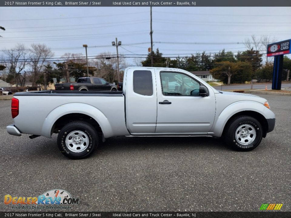 Brilliant Silver 2017 Nissan Frontier S King Cab Photo #7