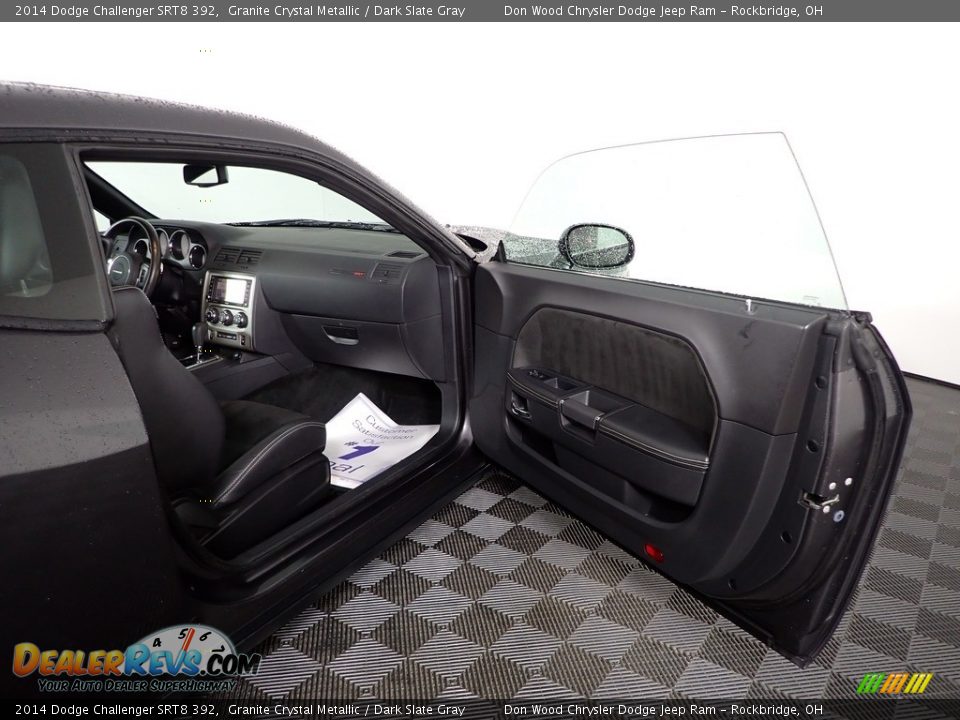 2014 Dodge Challenger SRT8 392 Granite Crystal Metallic / Dark Slate Gray Photo #24