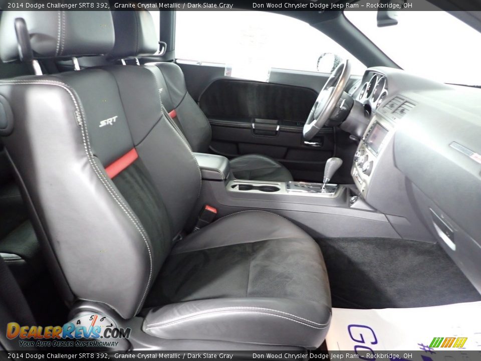 2014 Dodge Challenger SRT8 392 Granite Crystal Metallic / Dark Slate Gray Photo #25