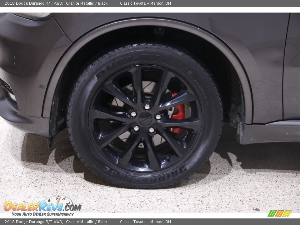 2018 Dodge Durango R/T AWD Granite Metallic / Black Photo #24