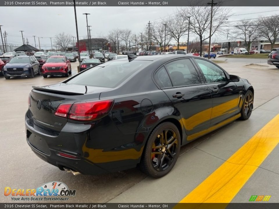 2016 Chevrolet SS Sedan Phantom Black Metallic / Jet Black Photo #2