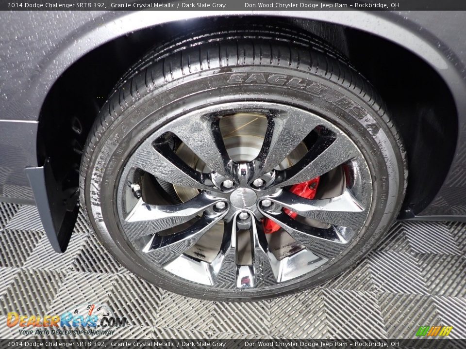 2014 Dodge Challenger SRT8 392 Granite Crystal Metallic / Dark Slate Gray Photo #27