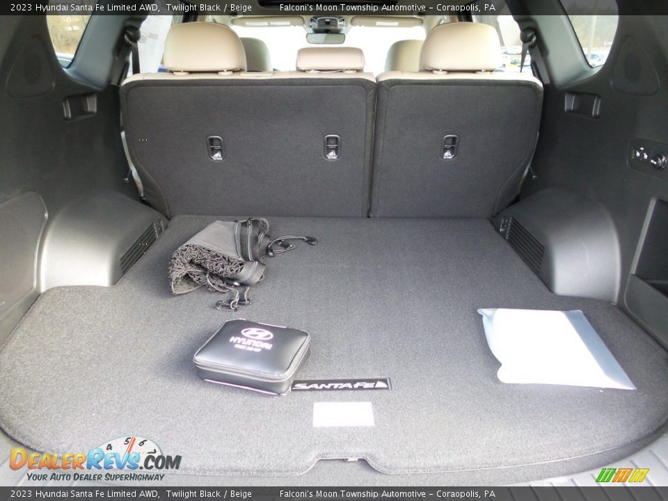 2023 Hyundai Santa Fe Limited AWD Trunk Photo #4