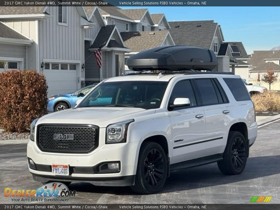 2017 GMC Yukon Denali 4WD Summit White / Cocoa/­Shale Photo #1